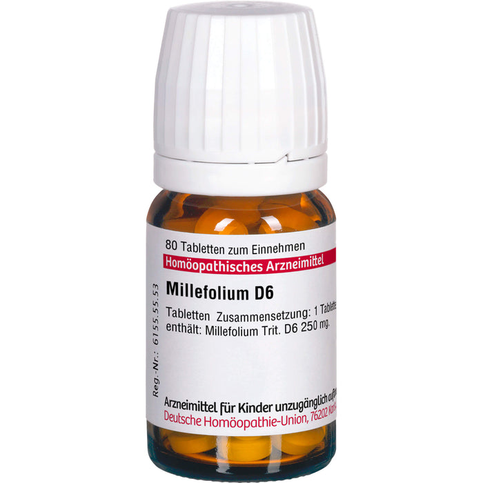 Millefolium D6 DHU Tabletten, 80 St. Tabletten