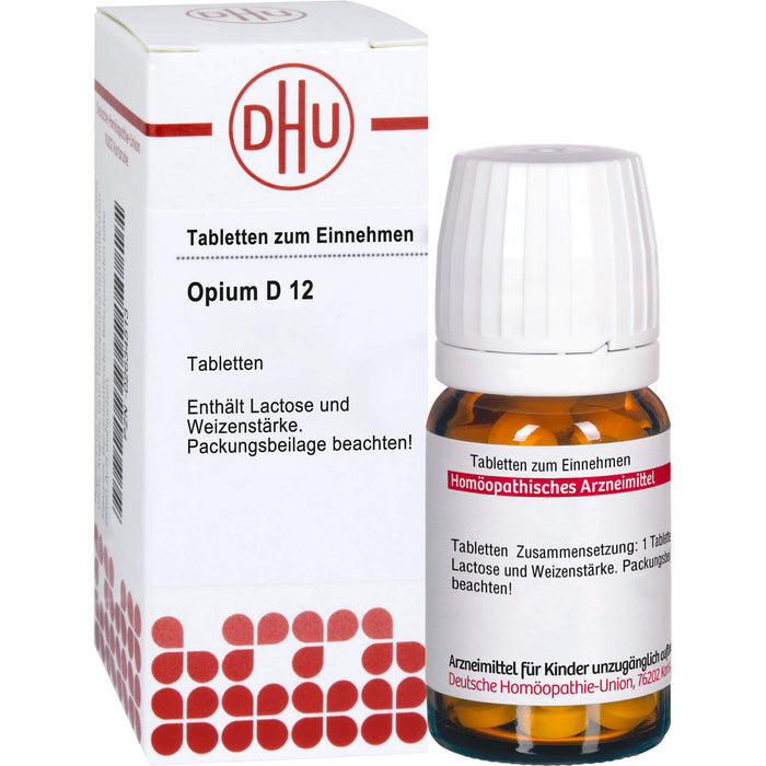 DHU Opium D12 Tabletten, 80 St. Tabletten