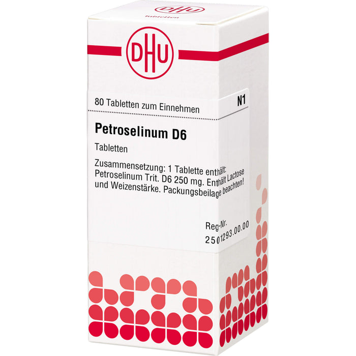 DHU Petroselinum D6 Tabletten, 80 pc Tablettes