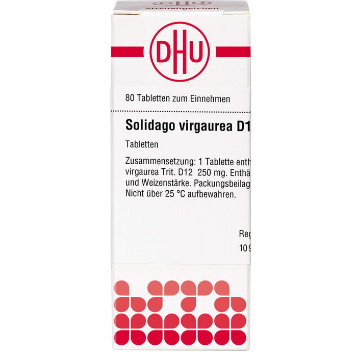 DHU Solidago virgaurea D12 Tabletten, 80 pc Tablettes