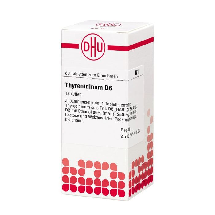 DHU Thyreoidinum D6 Tabletten, 80 pcs. Tablets