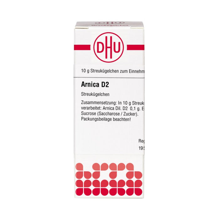 DHU Arnica D2 Streukügelchen, 10 g Globules