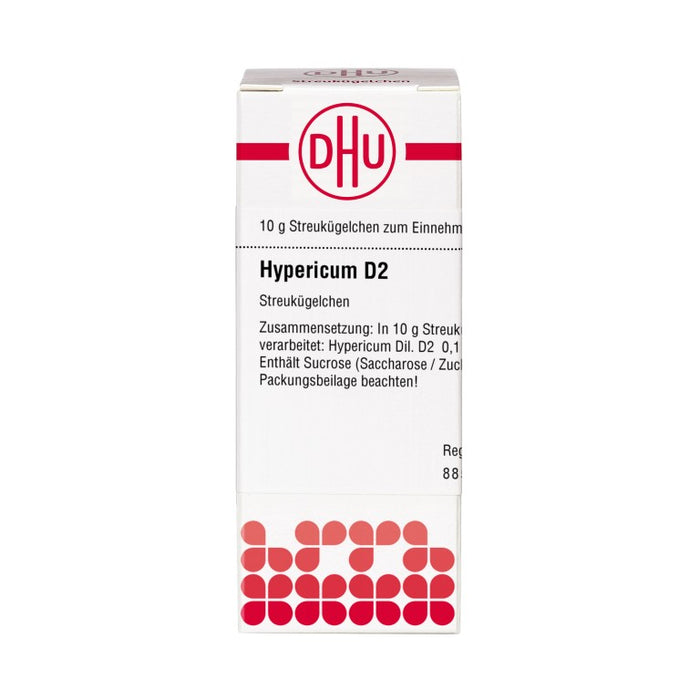 DHU Hypericum D2 Streukügelchen, 10 g Globuli