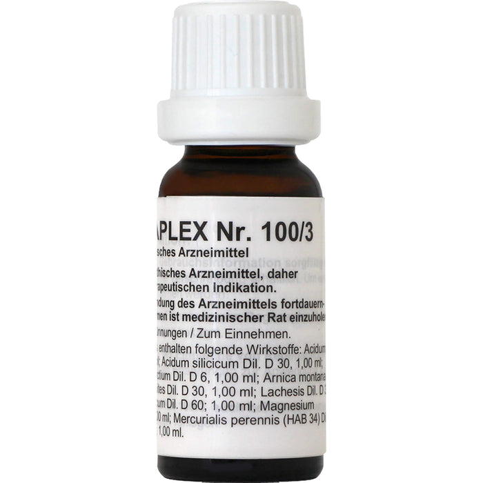 Regenaplex Nr.100/3 Tropf., 15 ml TEI