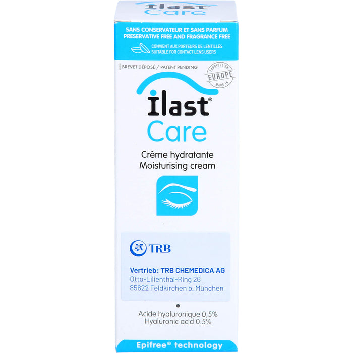 ilast Care Creme bei Augenliderkrankungen, 30 ml Cream