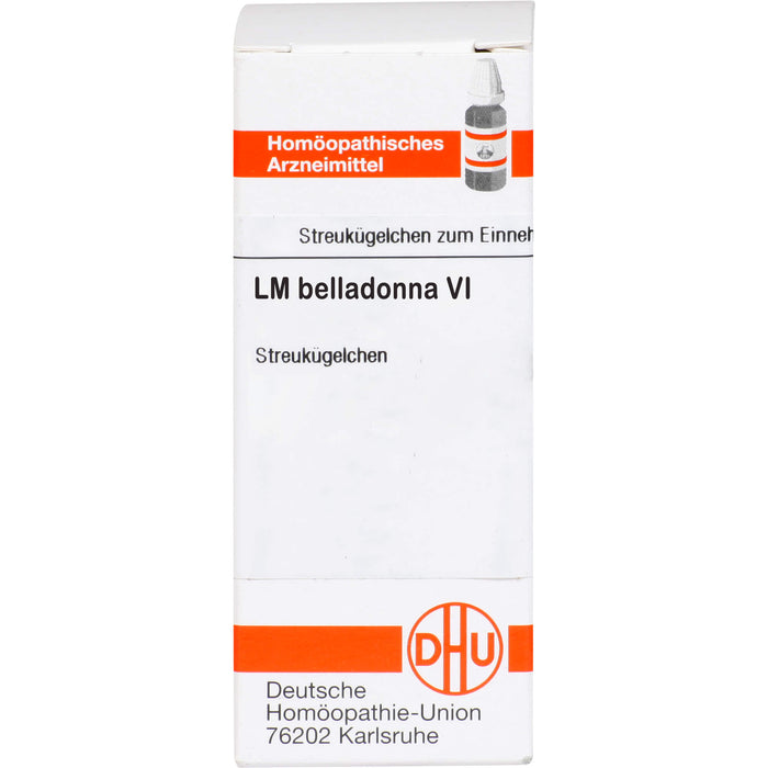 DHU Belladonna LM VI Streukügelchen, 5 g Globules