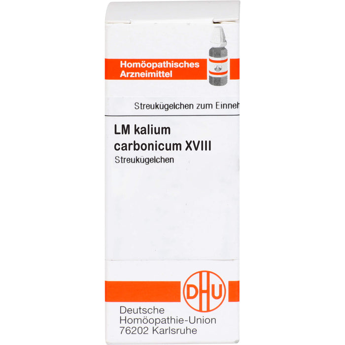 Kalium carbonicum LM XVIII DHU Globuli, 5 g Globuli