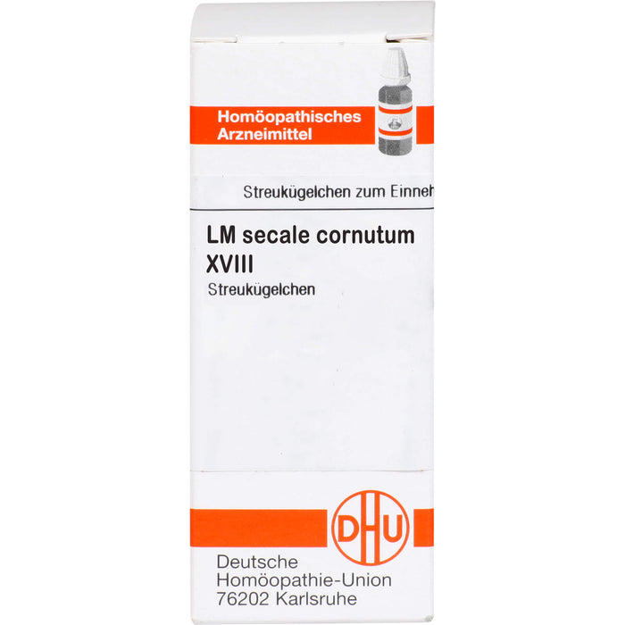 DHU Secale cornutum LM XVIII Streukügelchen, 5 g Globules