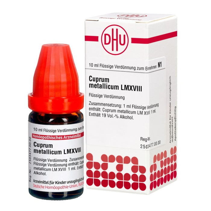 Cuprum metallicum LM XVIII DHU Dilution, 10 ml Lösung