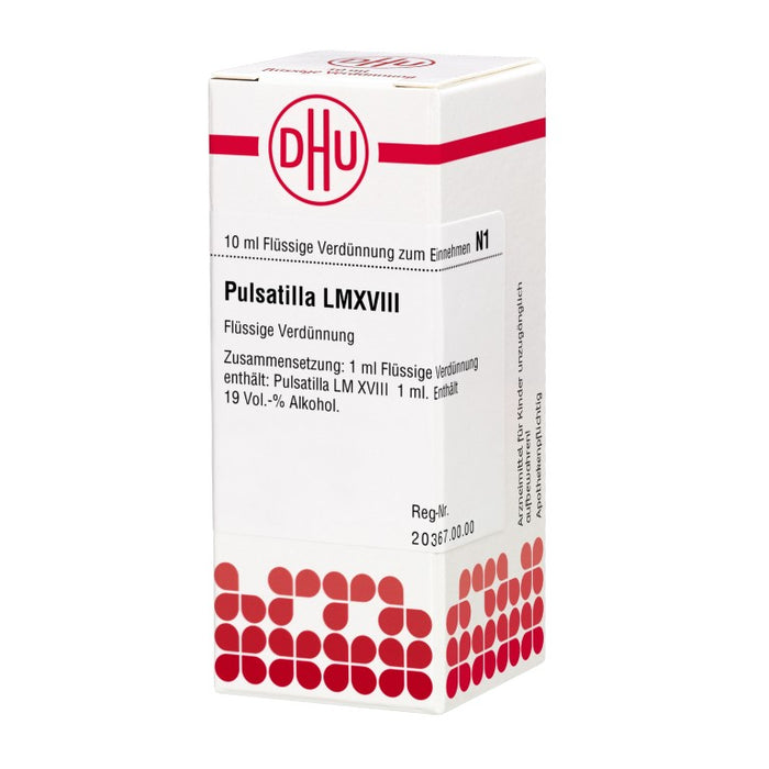 DHU Pulsatilla LM XVIII Dilution, 10 ml Lösung