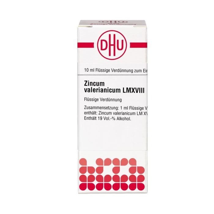 Zincum valerianicum LM XVIII DHU Dilution, 10 ml Lösung