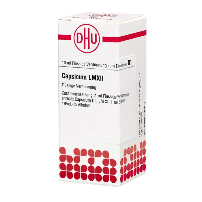 Capsicum LM XII DHU Dilution, 10 ml Lösung