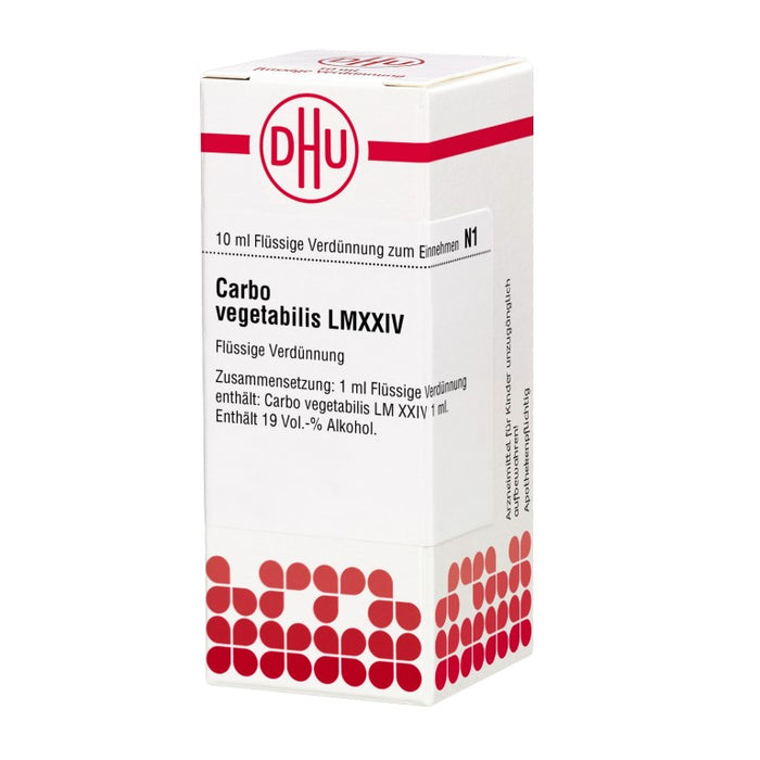 Carbo vegetabilis LM XXIV DHU Dilution, 10 ml Lösung