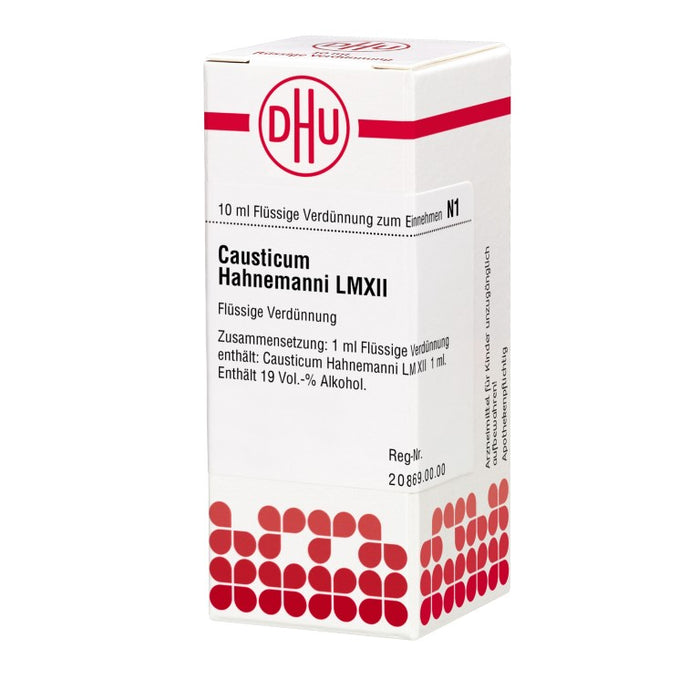 DHU Causticum Hahnemanni LM XII Dilution, 10 ml Lösung