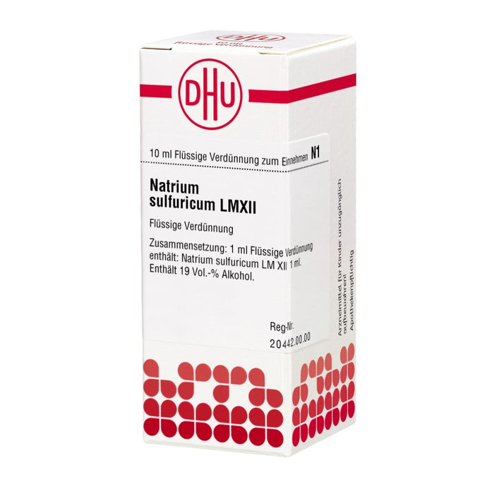 Natrium sulfuricum LM XII DHU Dilution, 10 ml Lösung