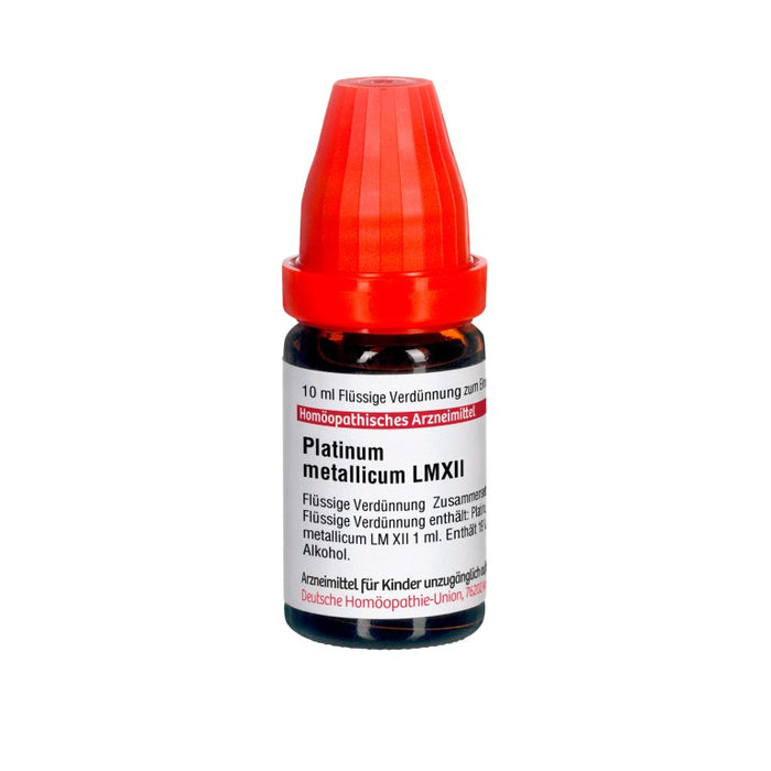 Platinum metallicum LM XII DHU Dilution, 10 ml Lösung