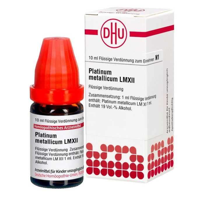 Platinum metallicum LM XII DHU Dilution, 10 ml Lösung