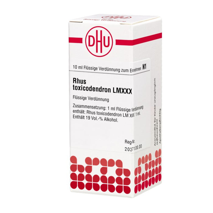 DHU Rhus toxicodendron LM XXX Dilution, 10 ml Lösung