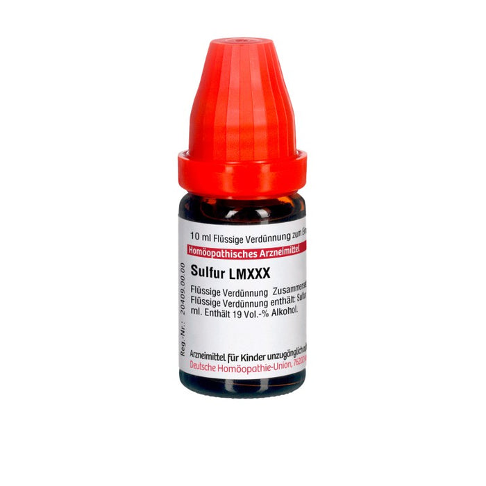 Sulfur LM XXX DHU Dilution, 10 ml Lösung