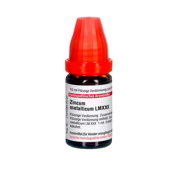 Zincum metallicum LM XXX DHU Dilution, 10 ml Lösung