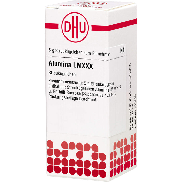 Alumina LM XXX DHU Globuli, 5 g Globuli