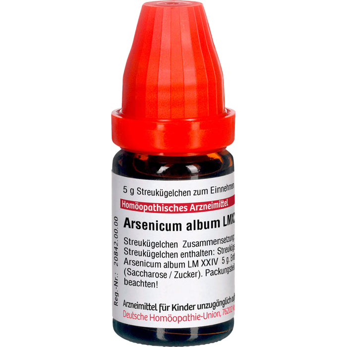 DHU Arsenicum album LM XXIV Streukügelchen, 5 g Globules