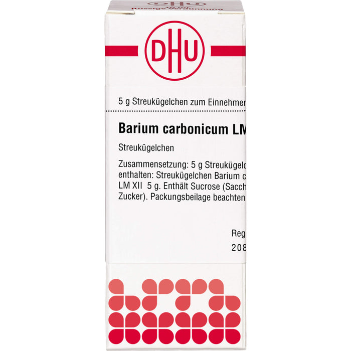 Barium carbonicum LM XII DHU Globuli, 5 g Globuli