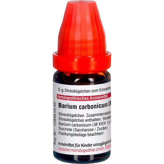 DHU Barium carbonicum LM XXIV Streukügelchen, 5 g Globules