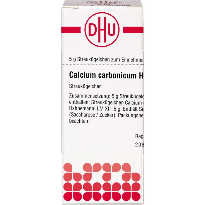 DHU Calcium carbonicum Hahnemanni LM XII Streukügelchen, 5 g Globules