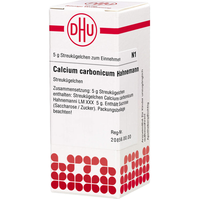 DHU Calcium carbonicum Hahnemanni LM XXX Streukügelchen, 5 g Globules