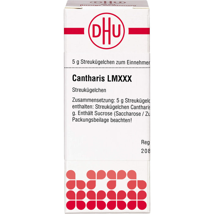 DHU Cantharis LM XXX Streukügelchen, 5 g Globules