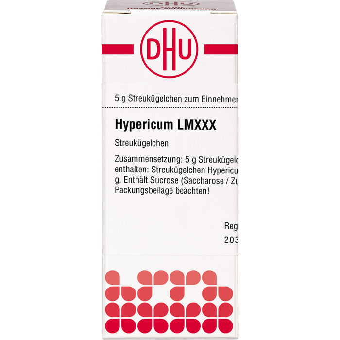 DHU Hypericum LM XXX Streukügelchen, 5 g Globuli