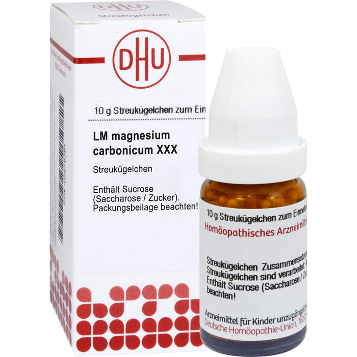 Magnesium carbonicum LM XXX DHU Globuli, 5 g Globuli