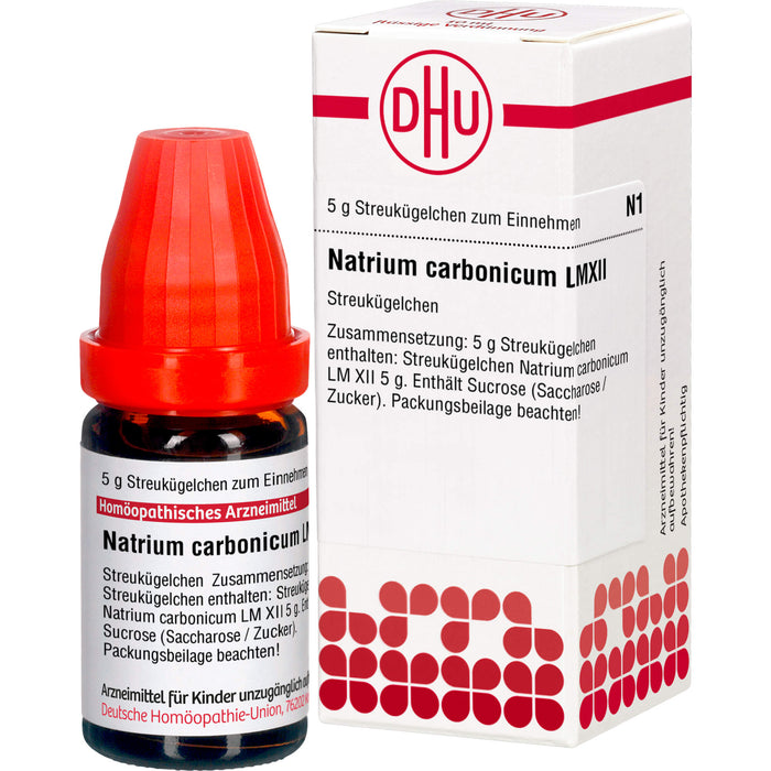 DHU Natrium carbonicum LM XII Streukügelchen, 5 g Globules