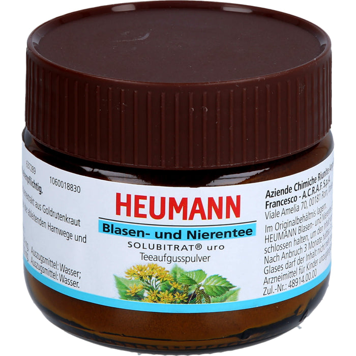 HEUMANN Blasen- und Nierentee Solubitrat uro Teeaufgusspulver, 30 g Thé