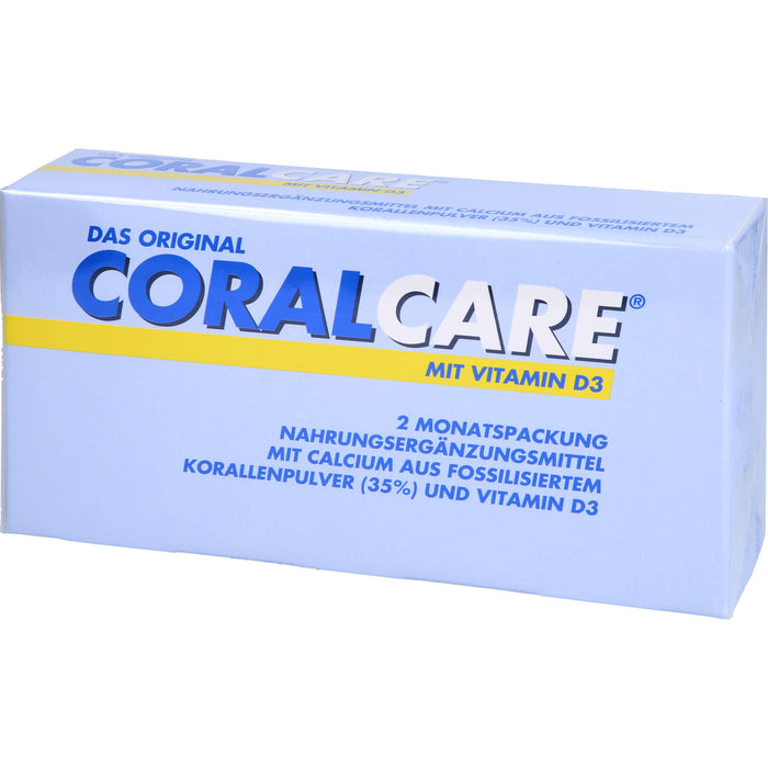 CORALCARE 2-Monatspackung mit Vitamin D3 und K2 Pulver, 85 g Poudre