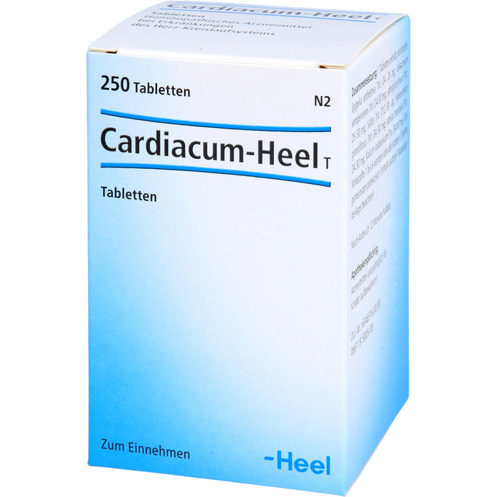 Cardiacum-Heel T Tabletten, 250 pcs. Tablets