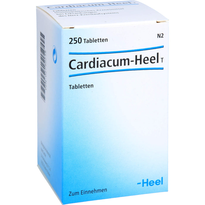 Cardiacum-Heel T Tabletten, 250 pcs. Tablets