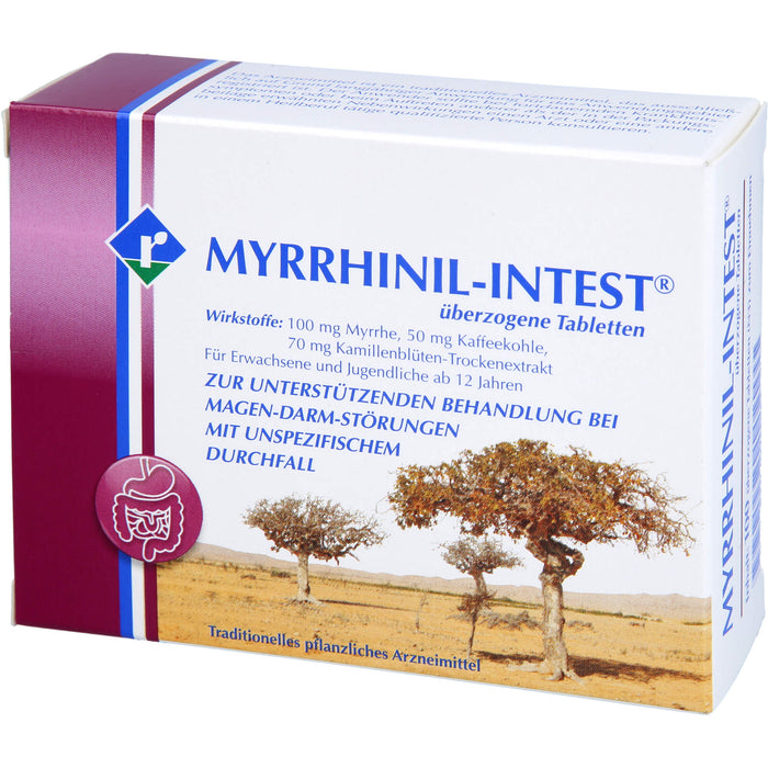 MYRRHINIL-INTEST überzogene Tabletten, 100 pc Tablettes