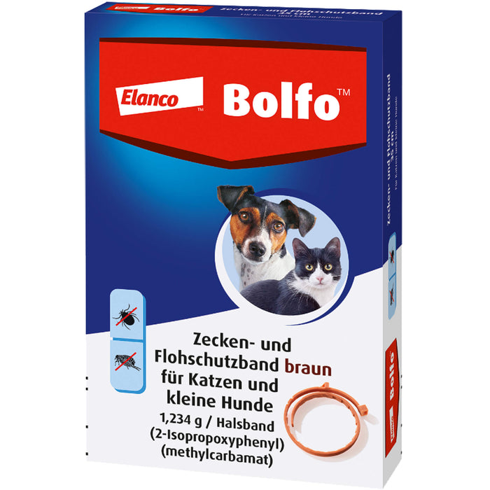 Bolfo Zecken- und Flohschutzband für Katzen und kleine Hunde, 1 St. Ampullen