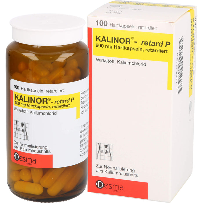 KALINOR-retard P 600 mg Hartkapseln, 100 St. Kapseln