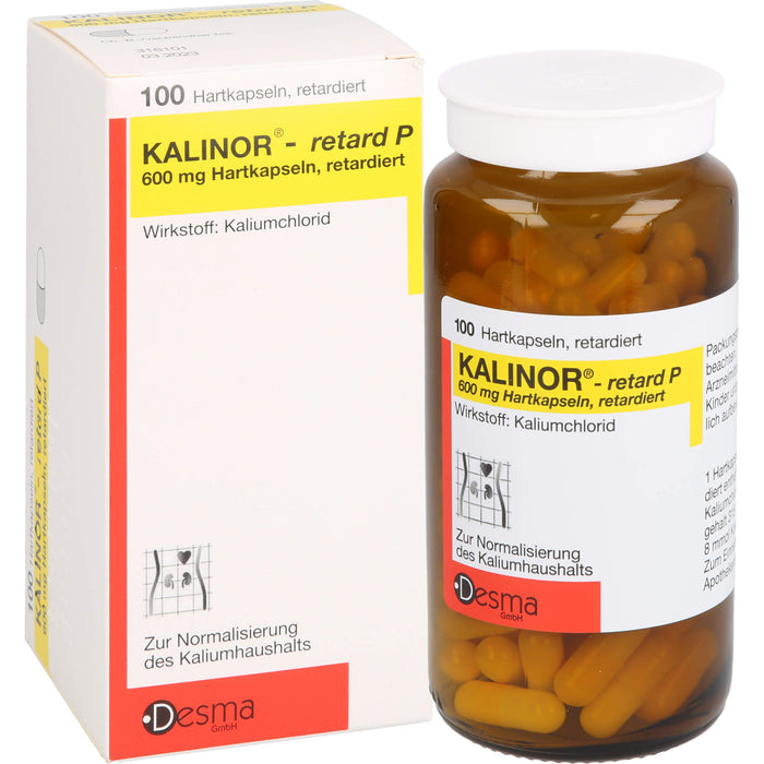 KALINOR-retard P 600 mg Hartkapseln, 100 pc Capsules