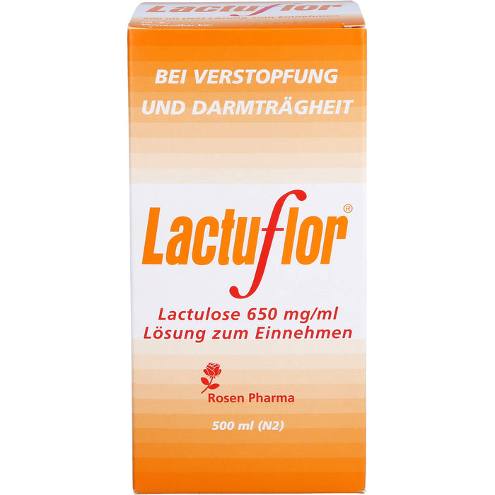 Lactuflor, Lactulose 650 mg/ml Lösung zum Einnehmen, 500 ml LSE