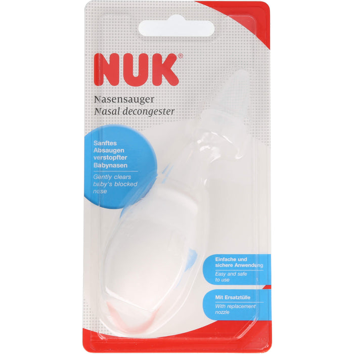 NUK NASENSAUGER KA SAUGER GR1, 1 pcs. Nasal aspirator