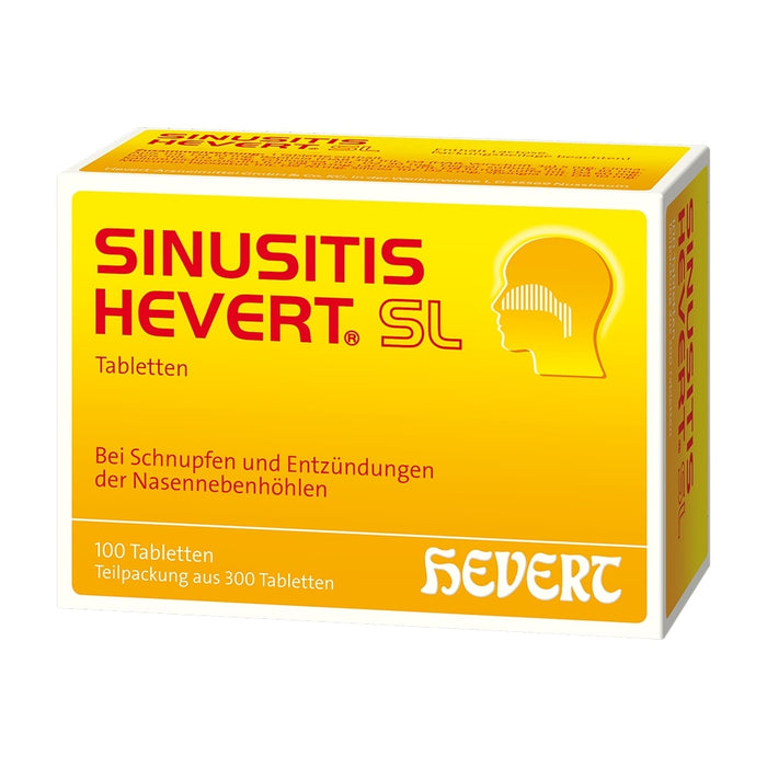 Sinusitis Hevert SL Tabletten, 300 pc Tablettes