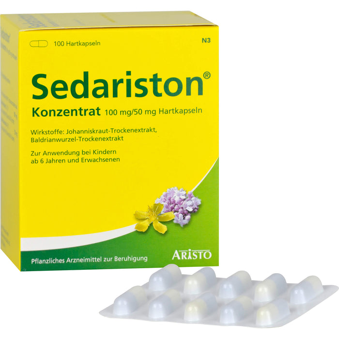 Sedariston Konzentrat Hartkapseln zur Beruhigung, 100 pc Capsules