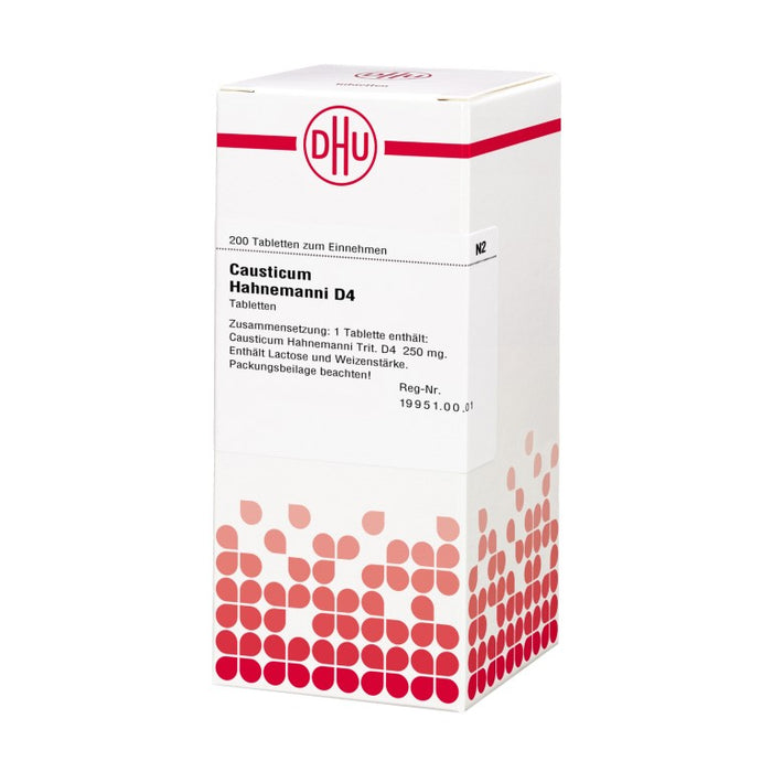 DHU Causticum Hahnemanni D4 Tabletten, 200 St. Tabletten