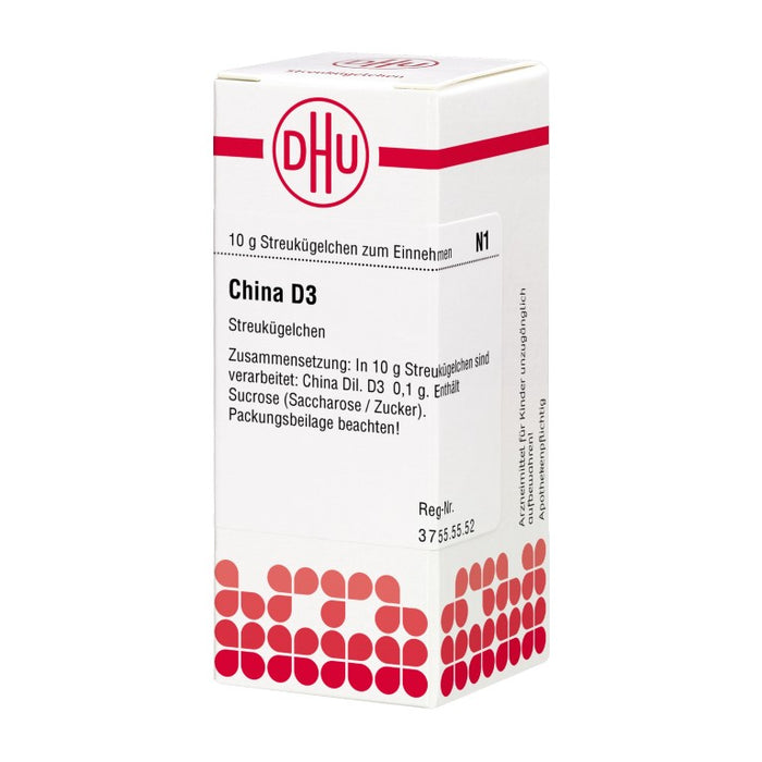 DHU China D3 Streukügelchen, 10 g Globuli