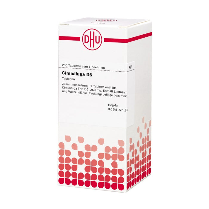 DHU Cimicifuga D6 Tabletten, 200 St. Tabletten