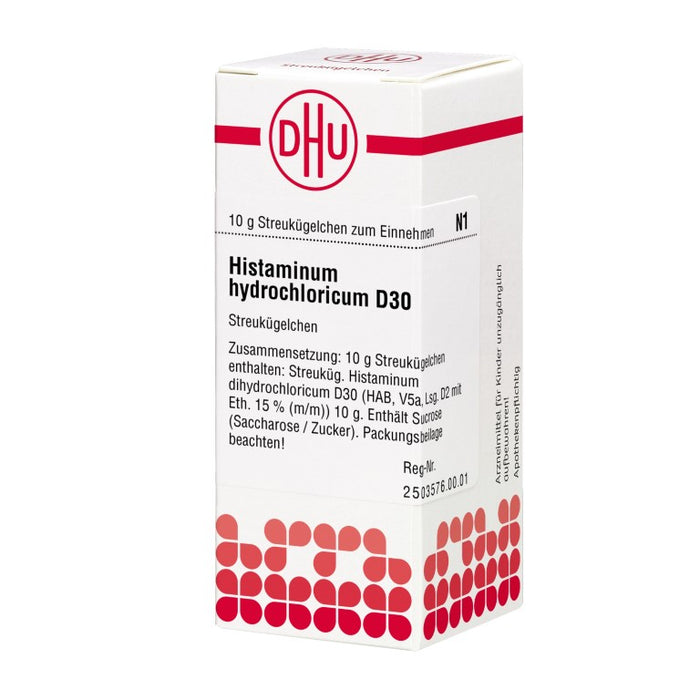 DHU Histaminum hydrochloricum D30 Streukügelchen, 10 g Globuli